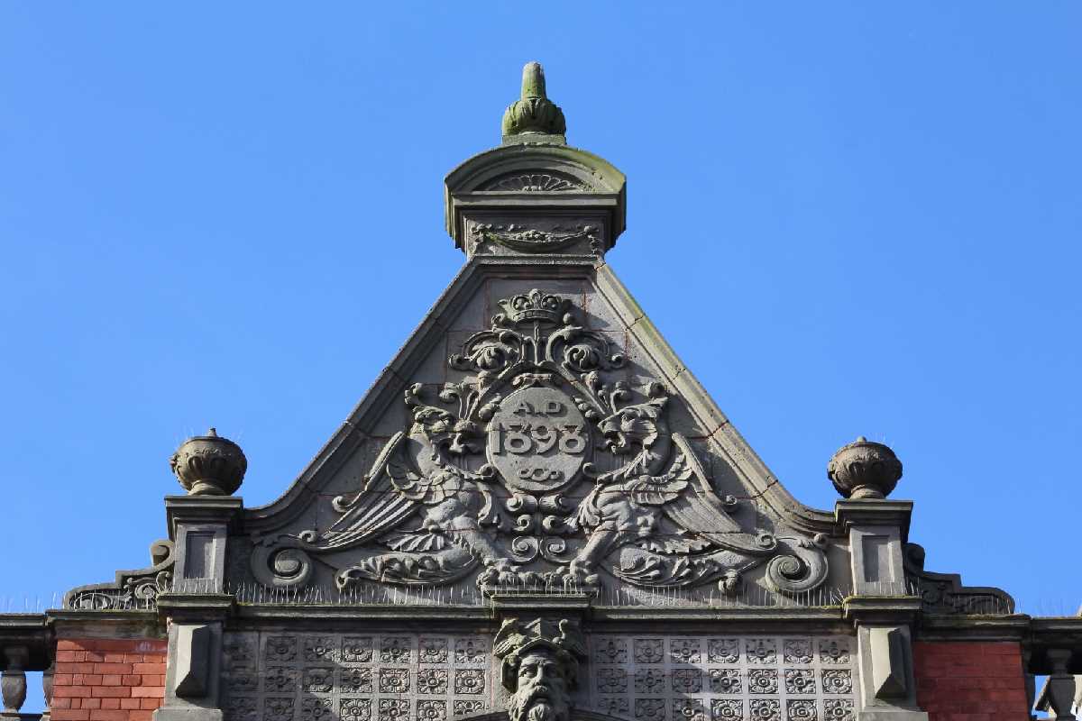 Victorian grandeur at the top of the big bank in Kings Heath High Street.